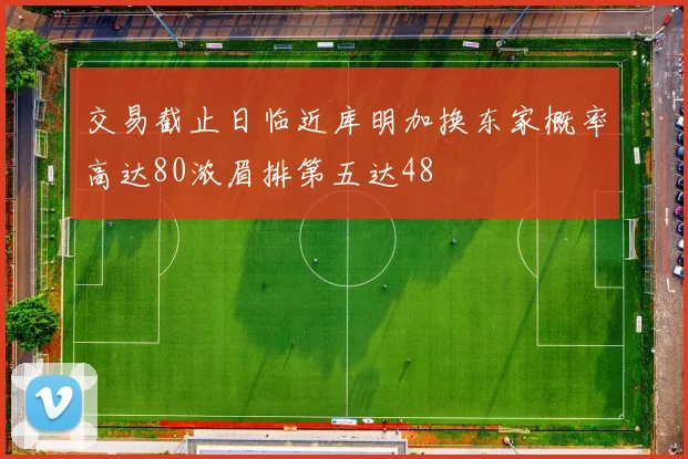 交易截止日临近库明加换东家概率高达80浓眉排第五达48